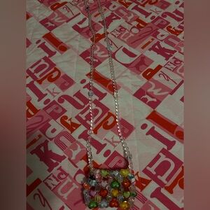 Colorful Beaded Purse from SHEIN